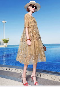 零庫(kù)存代賣模式下，如何高效進(jìn)貨歐奈拼接連衣裙